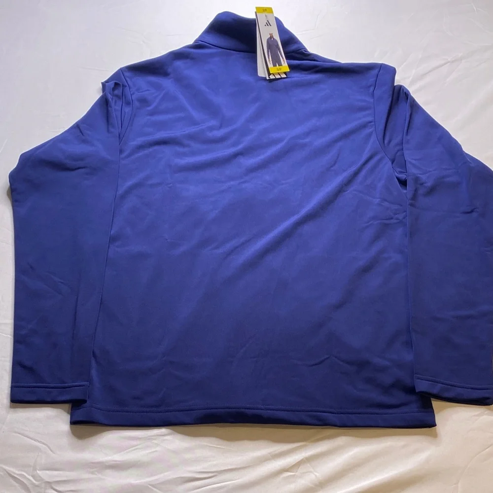 NWT-Adidas Royal Blue‎ Full Zip Jacket Size Small